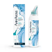 Изображение товара ЛинАква Норм аэрозоль для промывания и орошения полости носа, 150мл