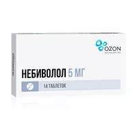 Изображение товара Небиволол-Озон таблетки 5мг, №14
