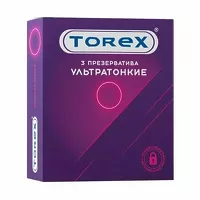 Изображение товара Torex презервативы ультратонкие, 3шт