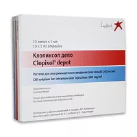 Изображение товара Клопиксол-Депо раствор д/в/м введ. масл. 200мг/мл, 1мл №10