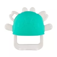 Изображение товара Roxy-kids Сrabby прорезыватель силиконовый цвет бирюзовый (0+)