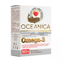 Изображение товара Океаника Омега-3 60% капсулы, №30