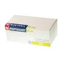 Изображение товара Мертенил таблетки покрыт. п/о 10мг, №90 Гедеон Рихтер