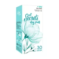 Изображение товара All secrets Soft Cotton ежедневные прокладки, 30шт