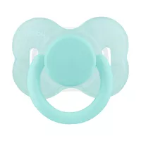 Изображение товара Lubby пустышка cиликоновая с круглым соском, рельефная (0+) цвет в ассортименте