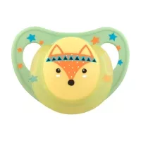 Изображение товара Lubby пустышка силиконовая со скошенным соском (6+мес)цвет в ассорт.