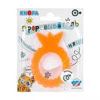 Изображение товара Knopa прорезыватель силиконовый Ягодка (0+), цвет в ассортименте