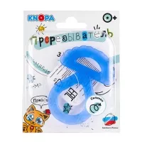 Изображение товара Knopa прорезыватель силиконовый "Грибочек" (0+) цвет в ассорт