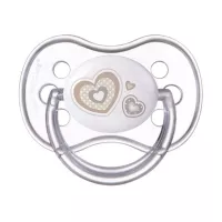 Изображение товара Canpol Babies Newborn baby пустышка силиконовая (0-6 мес) цвет в ассорт.