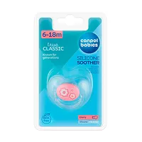 Изображение товара Canpol Babies Newborn Baby пустышка силиконовая (6-18 мес), цвет в ассортименте
