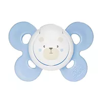 Изображение товара Chicco Physio Comfort пустышка силиконовая "Собачка" (0-6 мес)