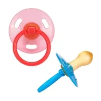 Изображение товара Пома соска-пустышка латексная круглой формы (0+), цвет в ассортименте