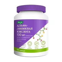 Изображение товара Эвалар Альфа-липоевая кислота капсулы 100мг, №60