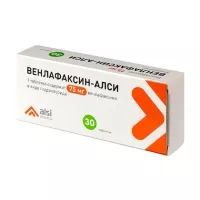 Изображение товара Венлафаксин-Алси таблетки 75мг, №30