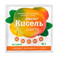 Кисель без сахара манго, 25г