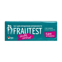 Изображение товара Frautest Двойной контроль тест на определение беременности, 2шт