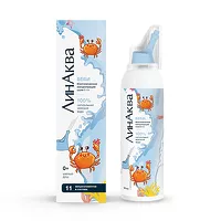 Изображение товара ЛинАква Беби аэрозоль для промывания и орошения полости носа, 150мл