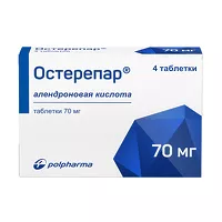 Изображение товара Остерепар таблетки 70мг, №4