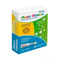 Изображение товара Лакс Канон бэби раствор д/рект.введ. микроклизма, 5мл №4