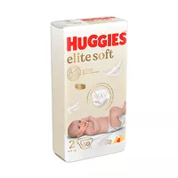 Изображение товара Huggies Elite Soft 2 подгузники (4-6кг), 50шт
