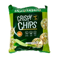 Изображение товара Snaq Fabriq чипсы цельнозерновые малосольные огурчики, 50г