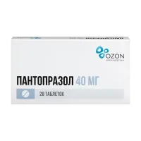 Изображение товара Пантопразол таблетки покрыт.кишечнораств.об. 40мг, №28