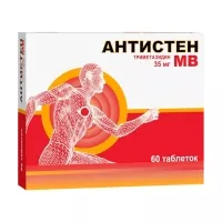 Антистен МВ таблетки с пролонг. высвоб. покрыт. п/о 35мг, №60 ОЗОН