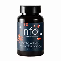 Изображение товара NFO Омега-3 с витамином Д капсулы жевательные, №120