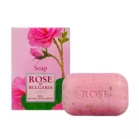 Изображение товара Rose of Bulgaria мыло с частичками лепестков розы, 100г