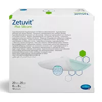 Изображение товара Hartmann Zetuvit Plus Silicone повязка cуперабсорбирующая стерильная 20см*20см, №10