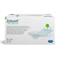 Изображение товара Hartmann Zetuvit Plus Silicone повязка cуперабсорбирующая стерильная 10см*20см, №10