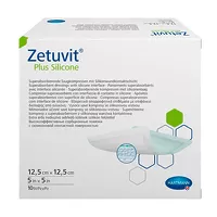 Изображение товара Hartmann Zetuvit Plus Silicone повязка cуперабсорбирующая стерильная 12,5см*12,5см, №10