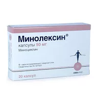 Изображение товара Минолексин капсулы 50мг, №20