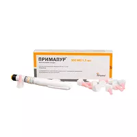 Изображение товара Примапур раствор д/п/к введ.картр.+шпр-ручк.+10игл 66мкг/1,5мл, №1