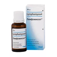 Изображение товара Лимфомиозот капли д/приема внутрь гомеопатические, 30мл