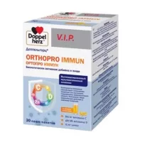 Изображение товара Доппельгерц V.I.P Ортопро Иммун порошок д/пригот. р-ра д/приема внутрь, №30