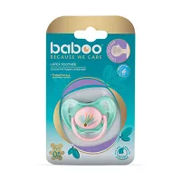 Изображение товара Baboo Flora пустышка латексная круглый сосок (0+), цвет в ассорт.