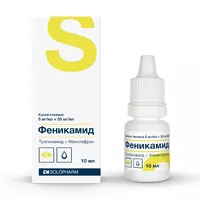 Изображение товара Феникамид капли глазные, 10мл