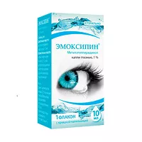 Изображение товара Эмоксипин капли глазные 1%, 10мл Фармстандарт