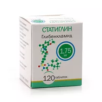 Изображение товара Статиглин таблетки 1,75мг, №120