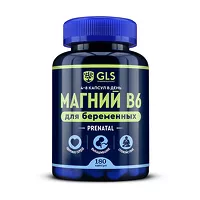 Изображение товара GLS Магний В6 для беременных капсулы, №180