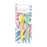 Изображение товара Lubby набор столовых приборов Ложка и вилка (4+мес)