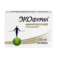 Изображение товара Экофурил капсулы 200мг, №30