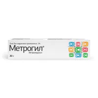 Изображение товара Метрогил гель д/наружн. прим. 1%, 30г