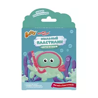 Изображение товара Baffy мыло пластичное Мыльный пластилин, цвет бирюзовый (3+), 35г