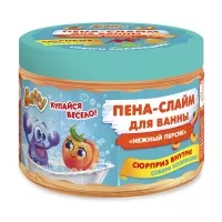Изображение товара Baffy пена-слайм для ванны Нежный персик с сюрпризом (3+), 300мл