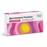 Изображение товара Дротаверин Реневал таблетки 40мг, №56
