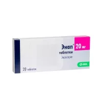 Изображение товара Энап таблетки 20мг, №20