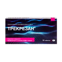 Изображение товара Трекрезан таблетки 200мг, №10 Гротекс