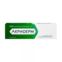 Изображение товара Акридерм мазь д/наружн. прим. 0,05%, 15г